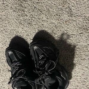Balenciaga Black Athletic Shoes